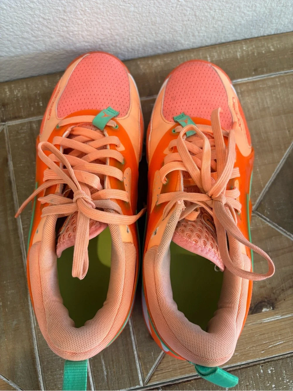 Nike Air Jordan Heir 'Peach Jam' Basketball Shoes. Size 8 Men 9.5 Women